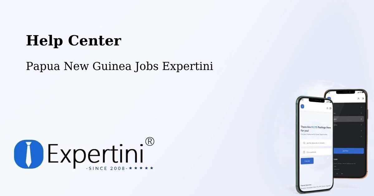 Help Center – Lae - Papua New Guinea Jobs Expertini